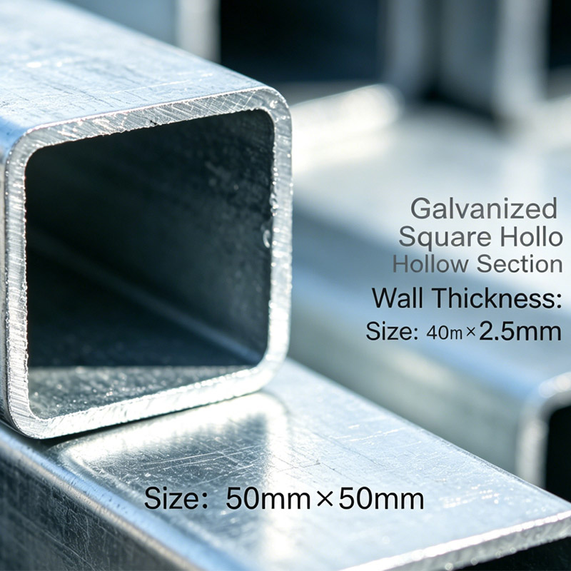 Galvanized Square Hollow အပိုင်း