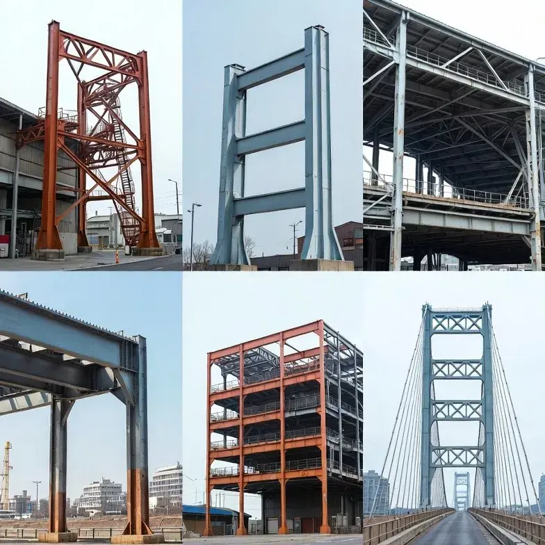 Steel Frame Structure ၊